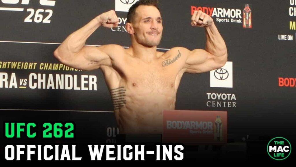 UFC 262: Official Weigh-Ins Main Card