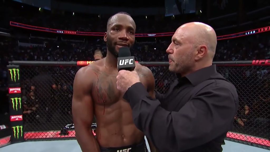 UFC 263: Leon Edwards Octagon Interview