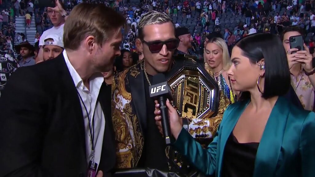 UFC 264: Charles Oliveira's Main Event Reaction