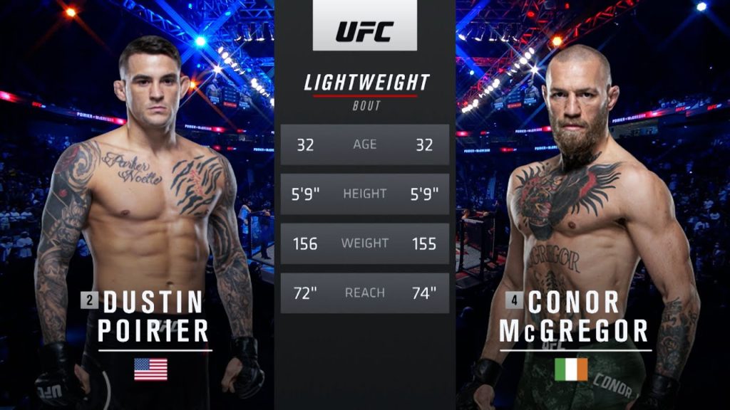 UFC 264 Free Fight: Dustin Poirier vs Conor McGregor 2
