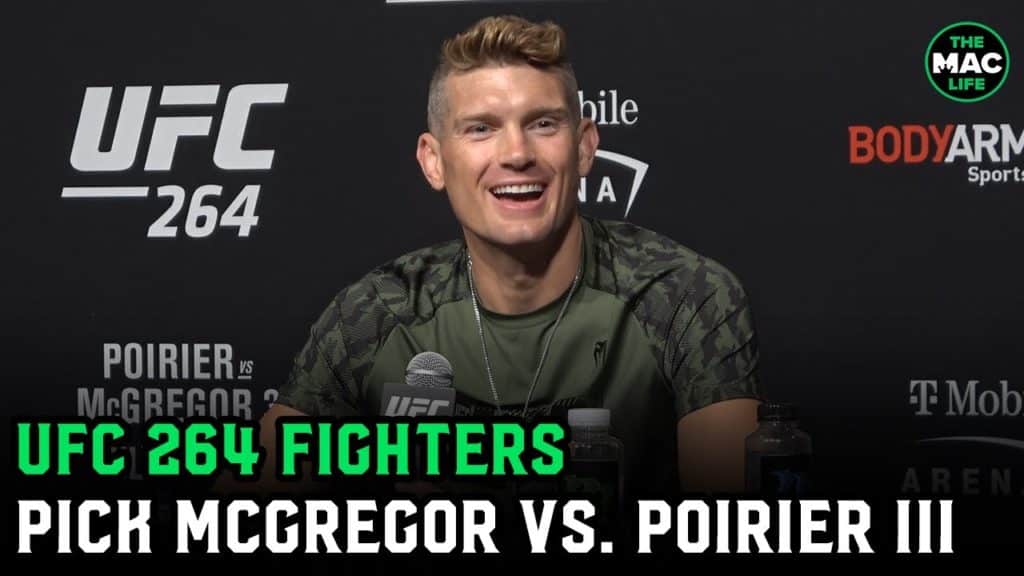 UFC 264 fighters pick Conor McGregor vs. Dustin Poirier III