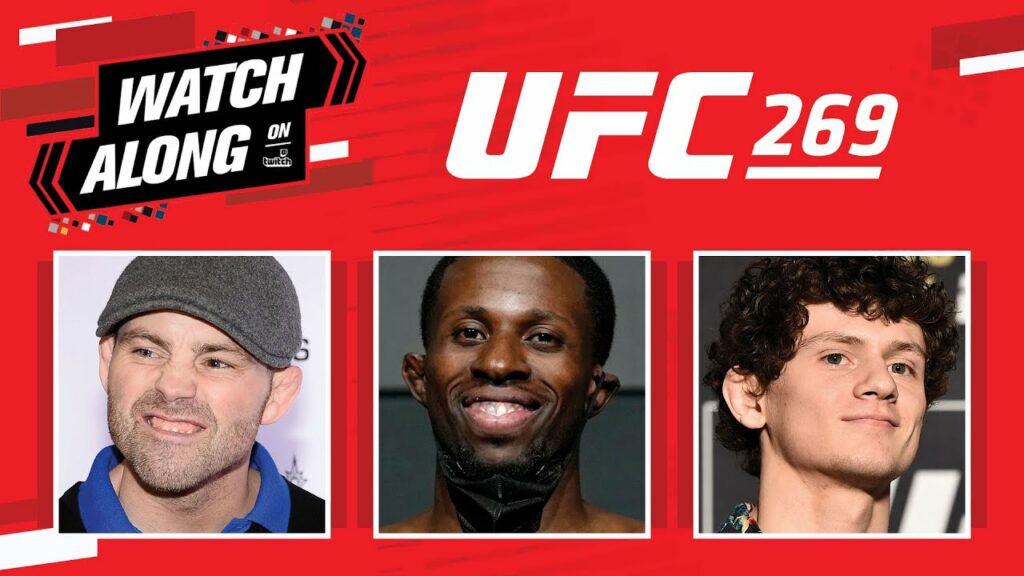 UFC 269 Watch Along w/ Randy Brown, Chase Hooper and Jens Pulver