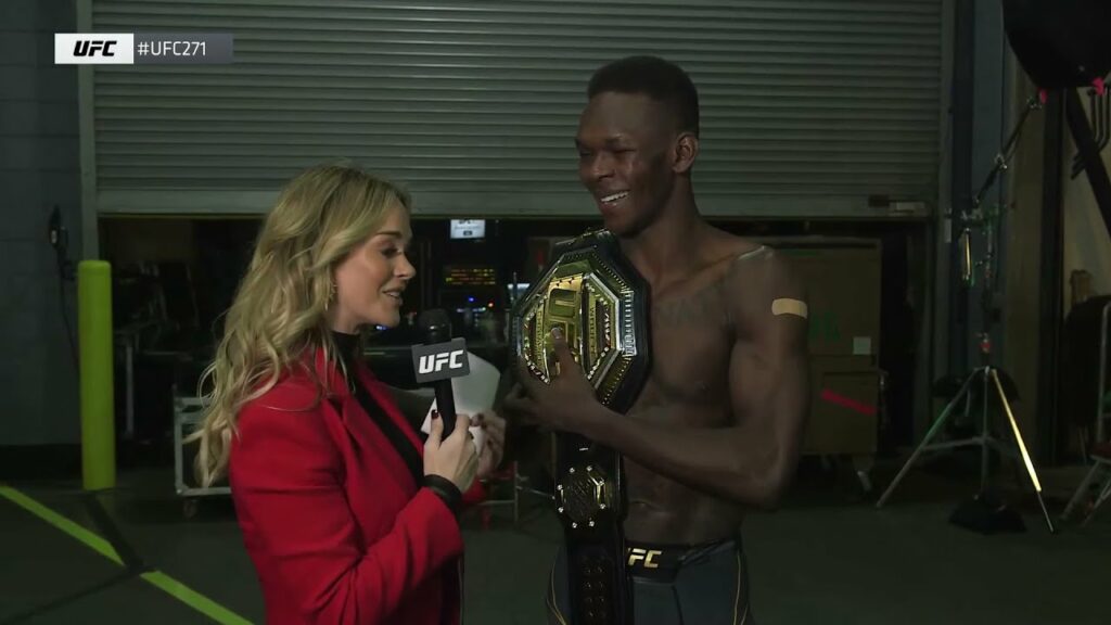 UFC 271 Quick Hits: Backstage With Israel Adesanya