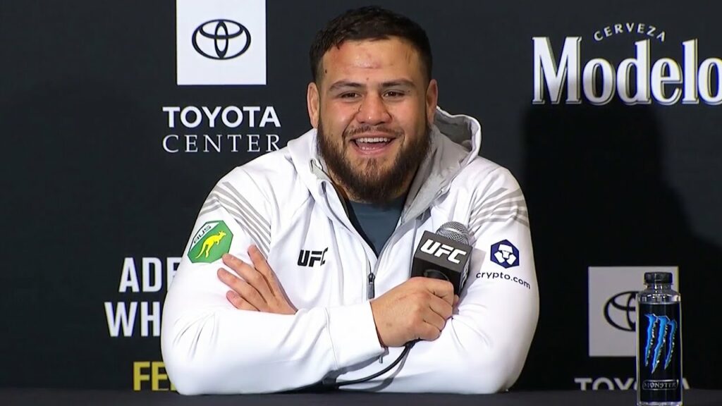 UFC 271: Tai Tuivasa Post-Fight Press Conference