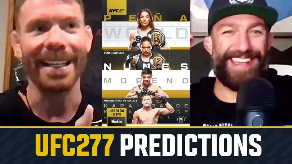 UFC 277 PREDICTIONS!!! | Round-Up w/ Paul Felder & Michael Chiesa