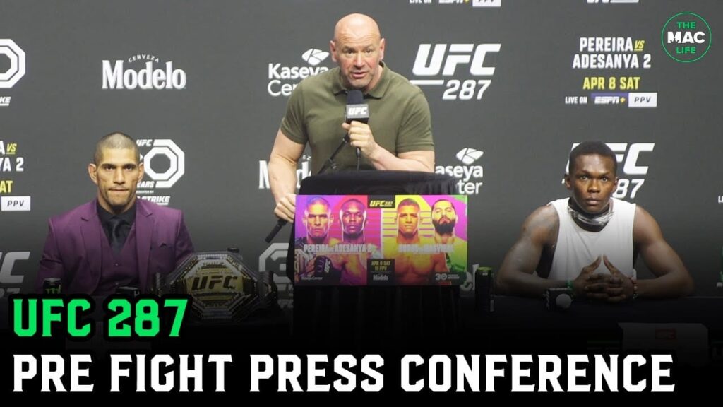UFC 287: Pre-Fight Press Conference