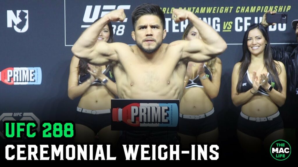 UFC 288: Aljamain Sterling vs. Henry Cejudo Ceremonial Weigh-Ins