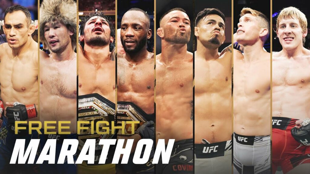 UFC 296 Free Fight Marathon