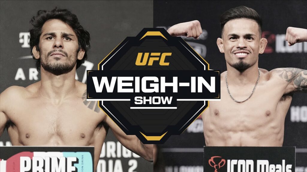UFC 296: Official Weigh-In Show