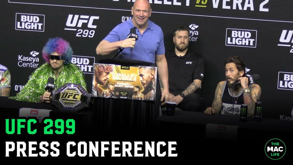 UFC 299: Press Conference (Full)