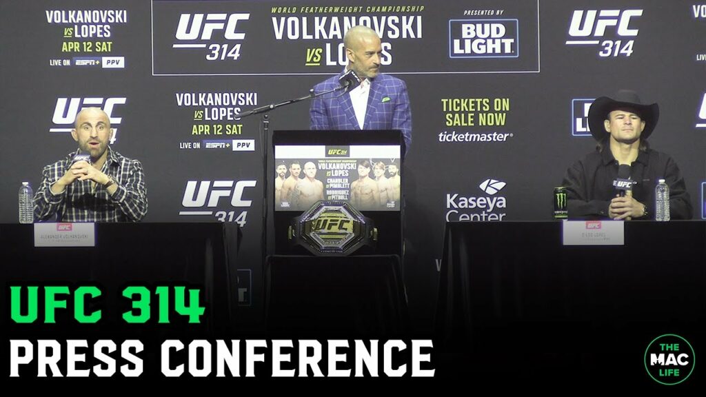 UFC 314 Miami Pre-fight Press Conference (Full)