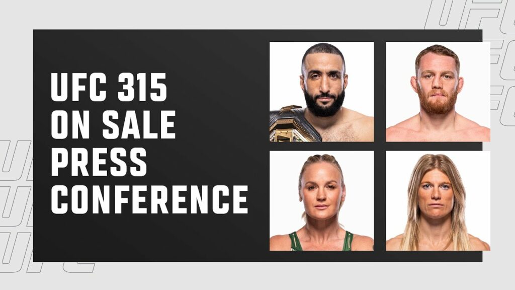 UFC 315: On-Sale Press Conference