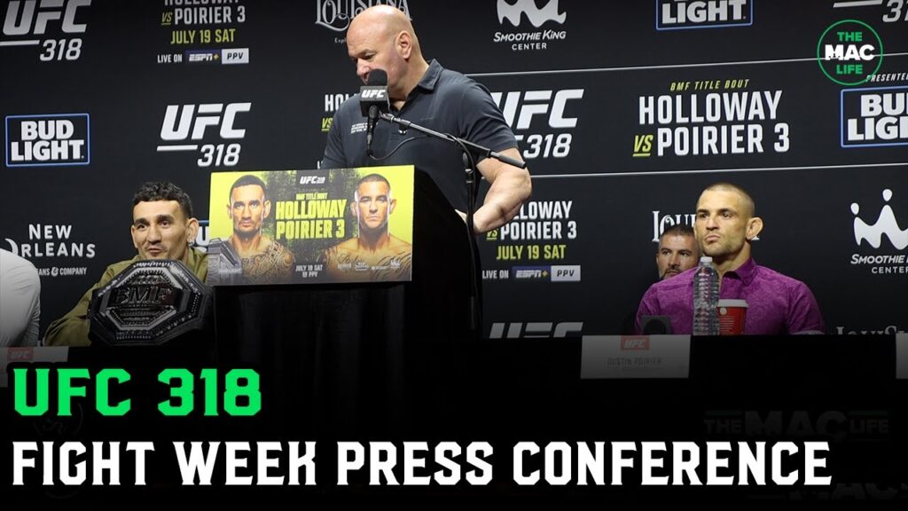 UFC 318 Press Conference (Full)