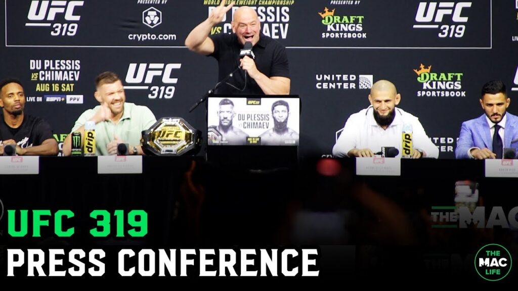 UFC 319: DDP vs. Khamzat FULL PRESS CONFERENCE