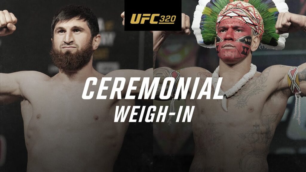 UFC 320: Ceremonial Weigh-In