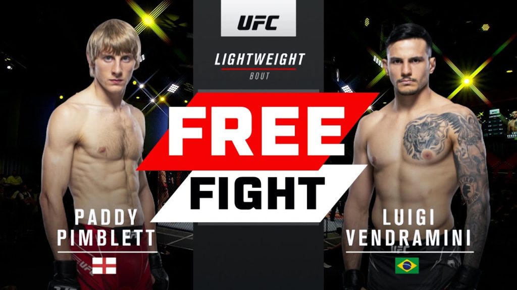 UFC APEX Banger: Paddy Pimblett vs Luigi Vendramini | FREE FIGHT