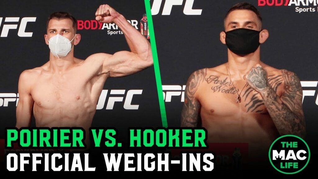 UFC Apex 4 Main Card: Official Weigh-Ins