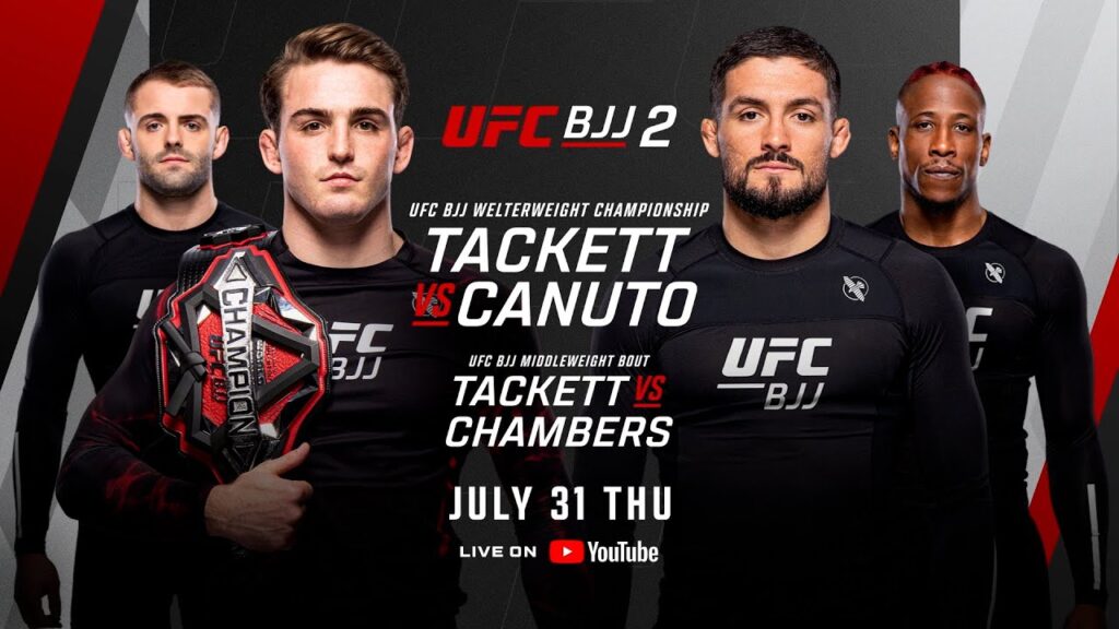 UFC BJJ 2 - Live on YouTube, UFC Fight Pass & Facebook | July 31