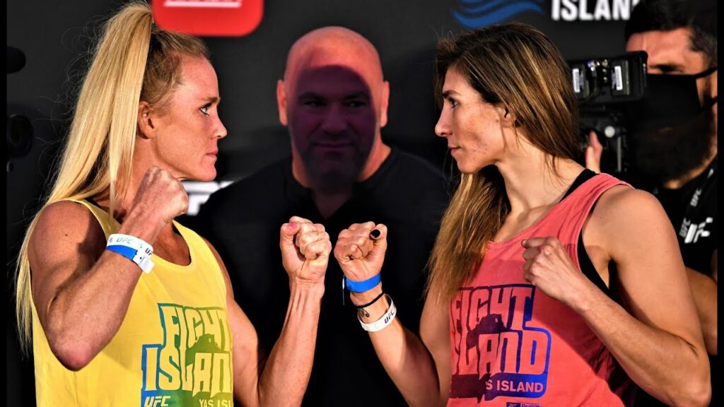 UFC Fight Island 4: Weigh-in Faceoffs