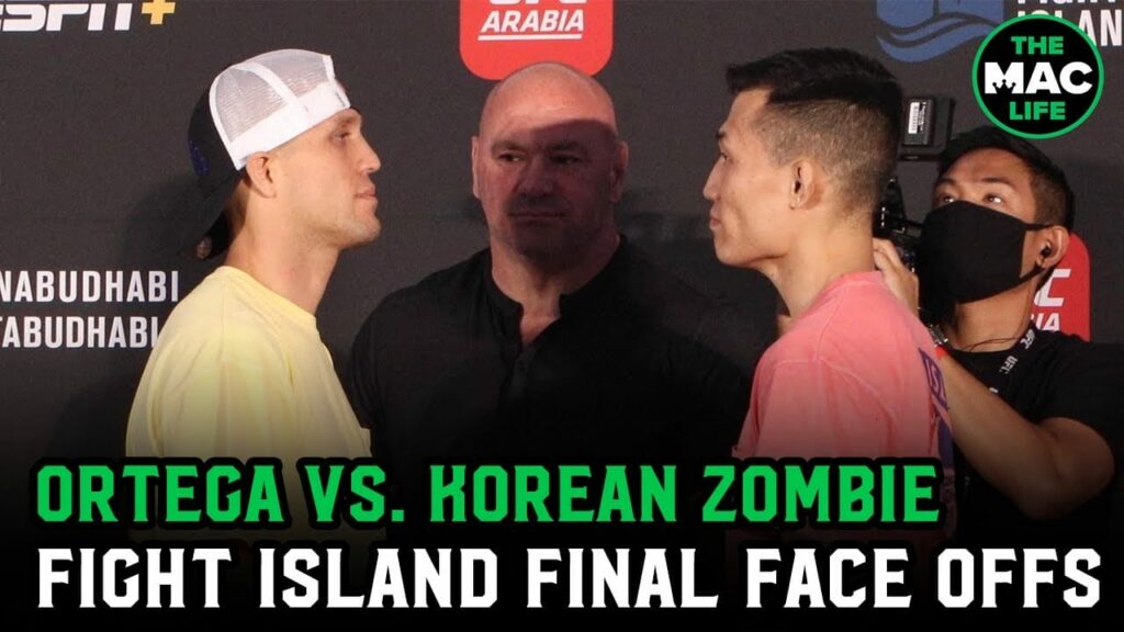 UFC Fight Island 6: Brian Ortega vs. Korean Zombie Final Face Off