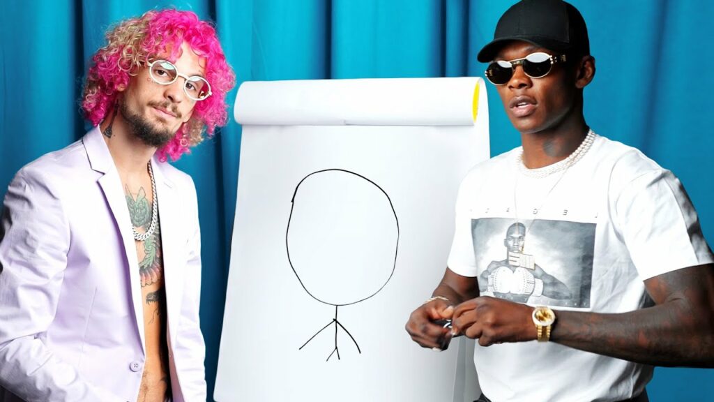 UFC Fighters Draw Their Opponents!