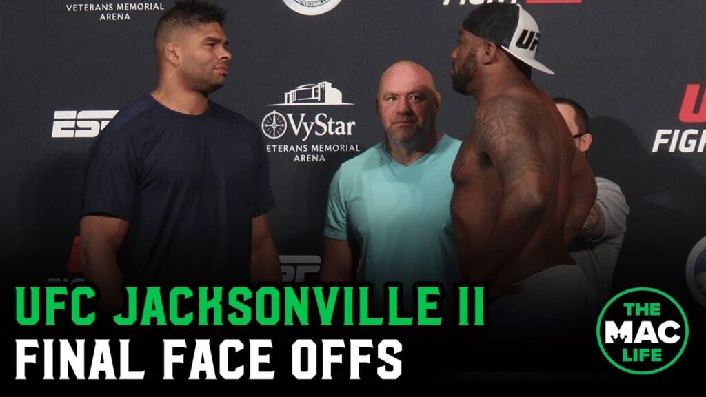 UFC Jacksonville II: Main Card Face Offs