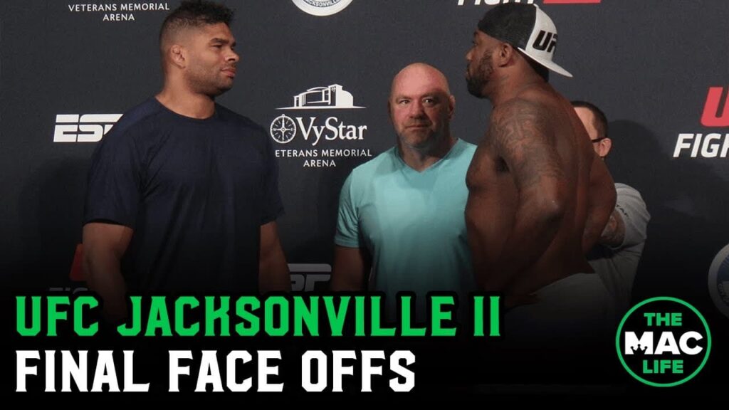 UFC Jacksonville II: Main Card Face Offs