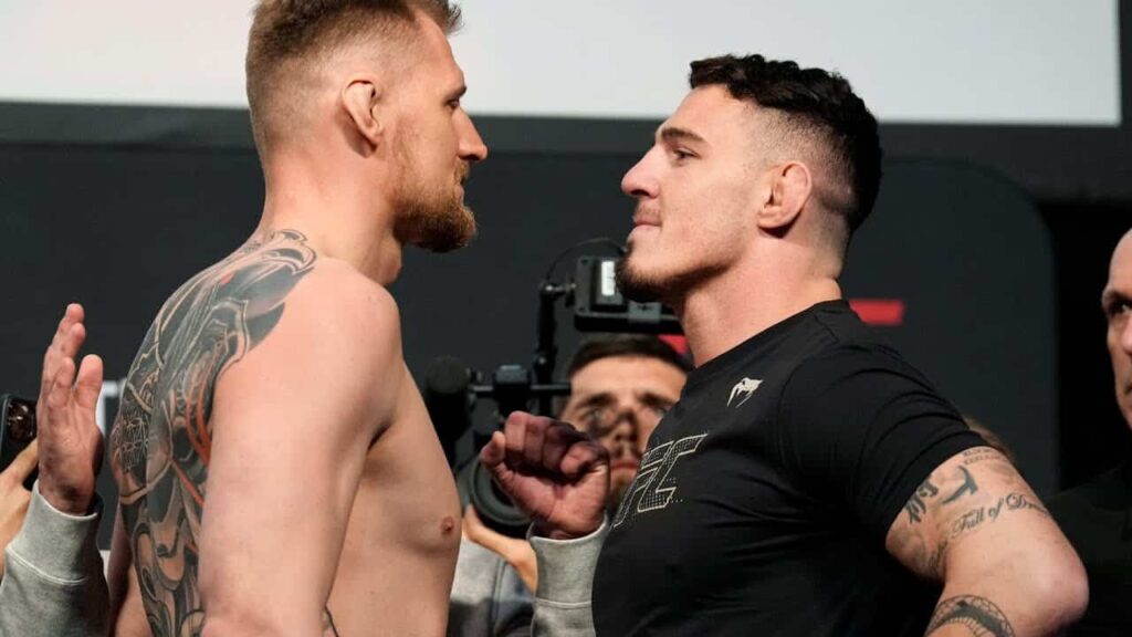 UFC London: Weigh-In Faceoffs