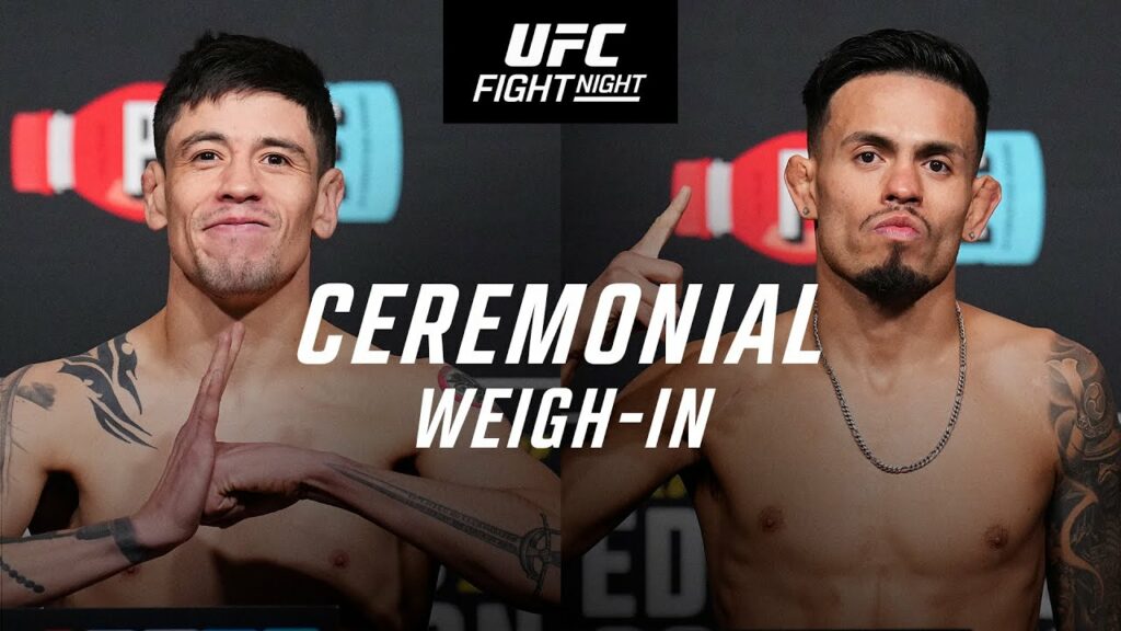 UFC Mexico: Ceremonial Weigh-In