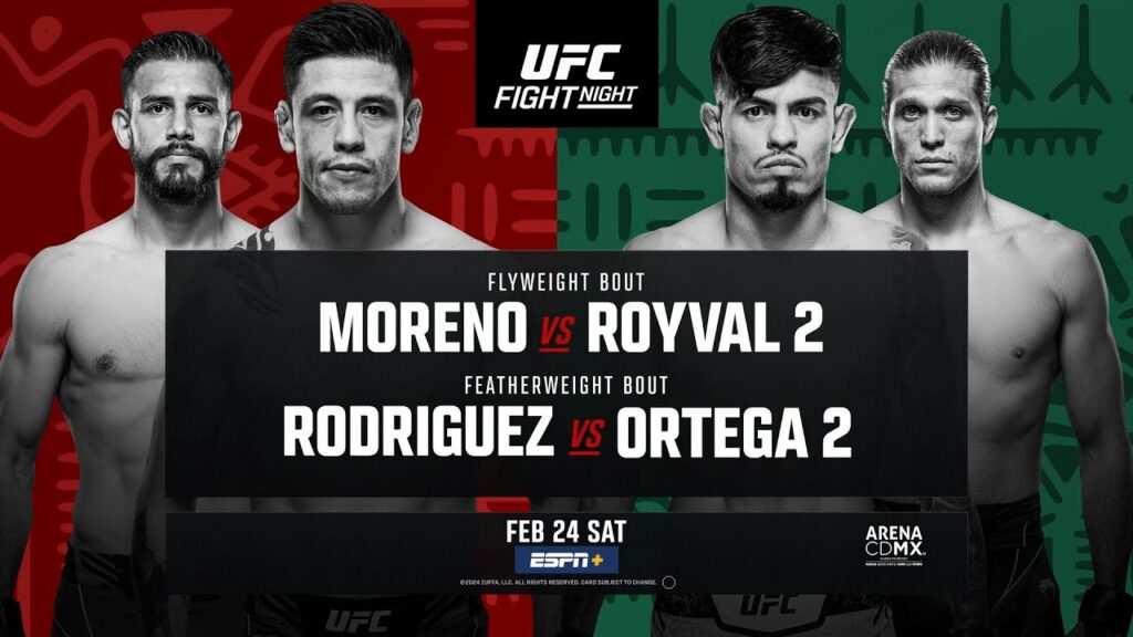 UFC Mexico: Moreno vs Royval 2 - February 24 | Fight Promo