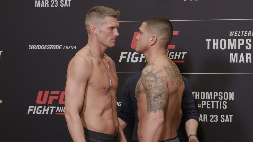 UFC Nashville: Weigh-in Faceoffs