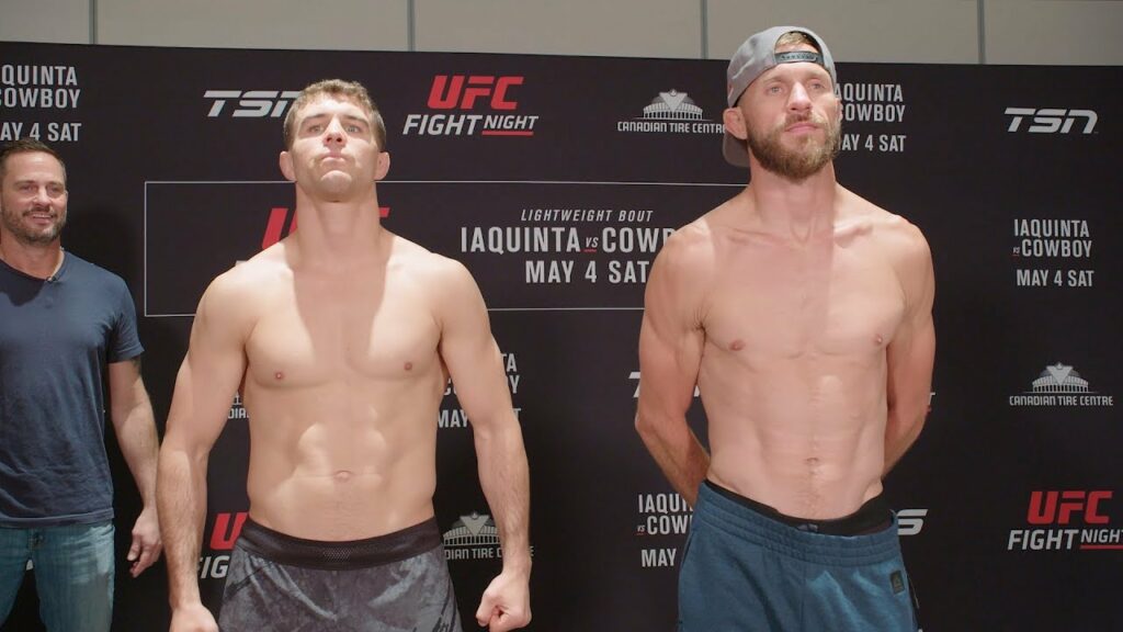 UFC Ottawa: Weigh-in Faceoffs