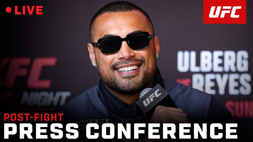🔴 UFC Perth: Post-Fight Press Conference