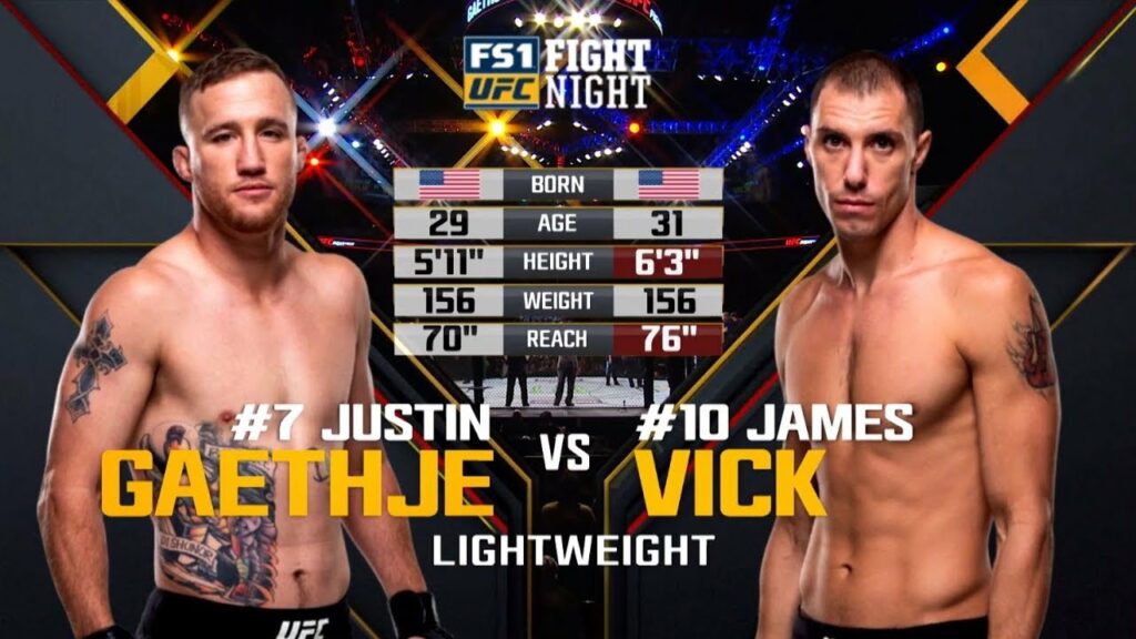 UFC Philadelphia Free Fight: Justin Gaethje vs James Vick