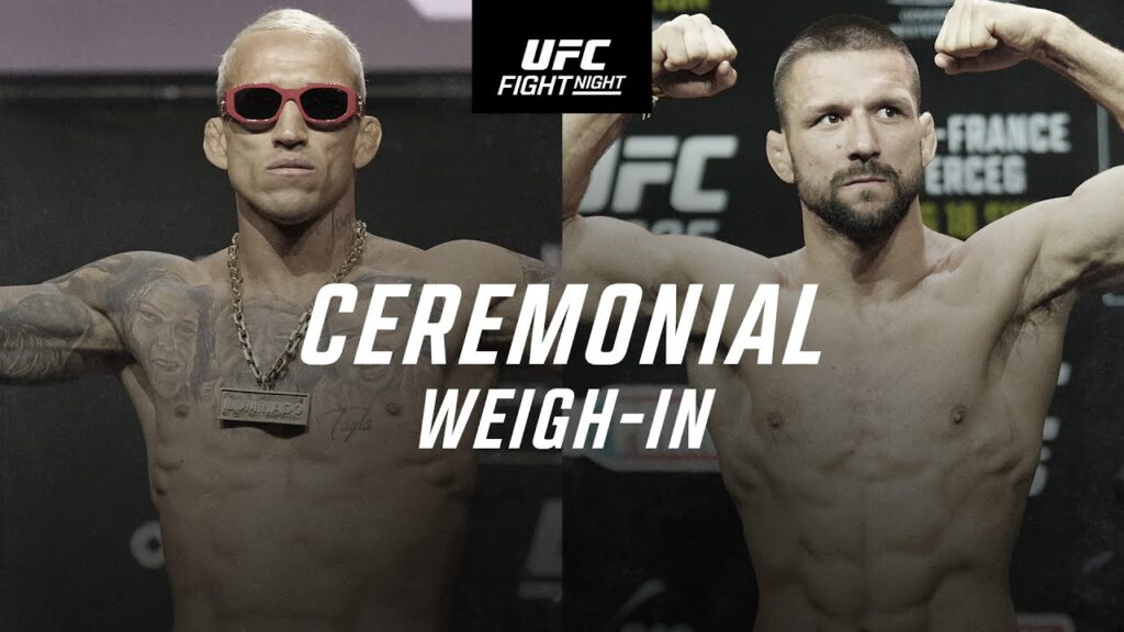 UFC Rio: Ceremonial Weigh-In