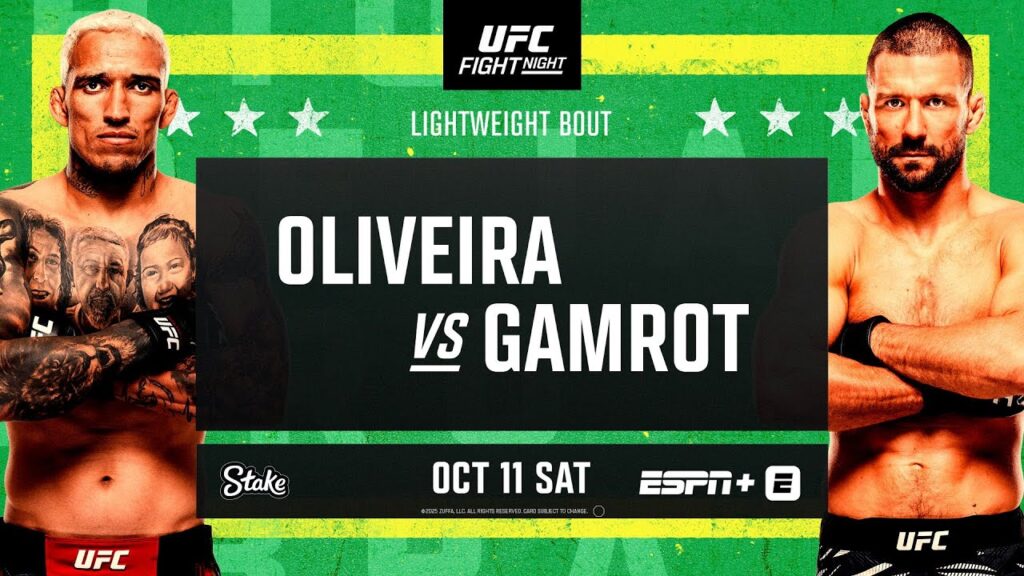 UFC Rio: Oliveira vs Gamrot - October 11th | Fight Promo