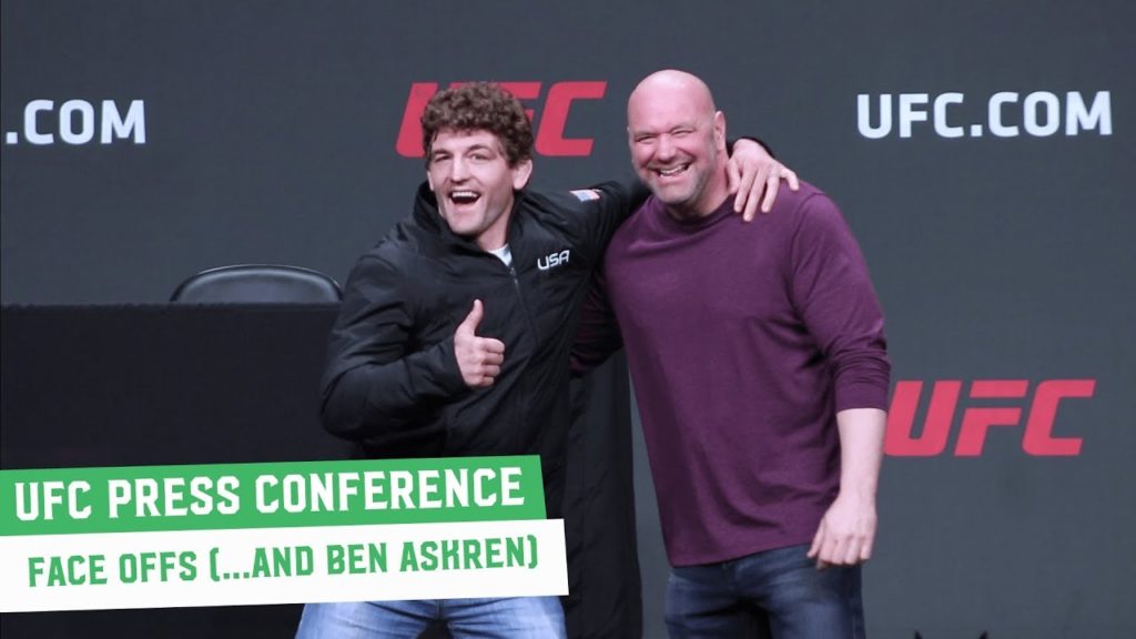 UFC Seasonal Press Conference: Face Offs (…and Ben Askren)