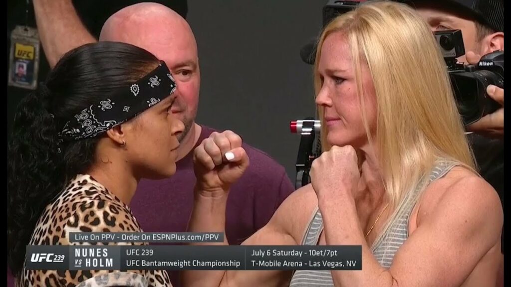 UFC Seasonal Press Conference Faceoffs