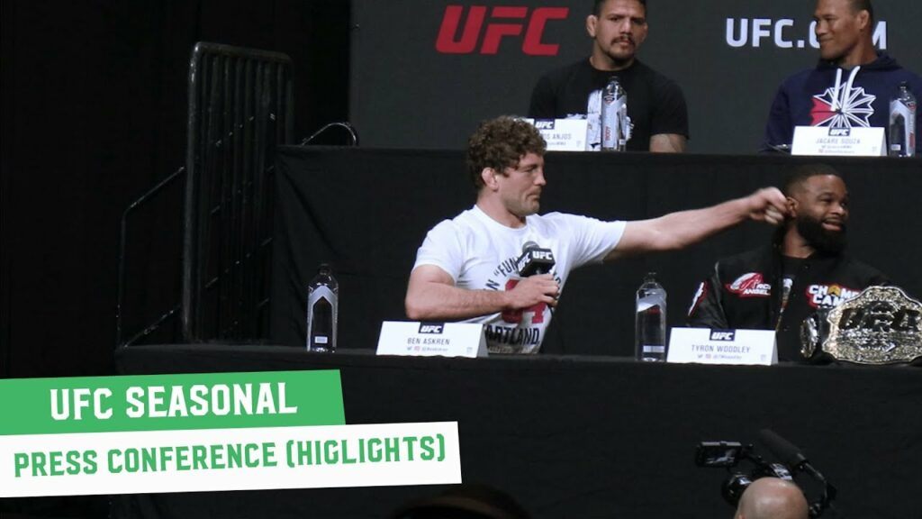 UFC Seasonal Press Conference Highlights (AKA: The Ben Askren Show)