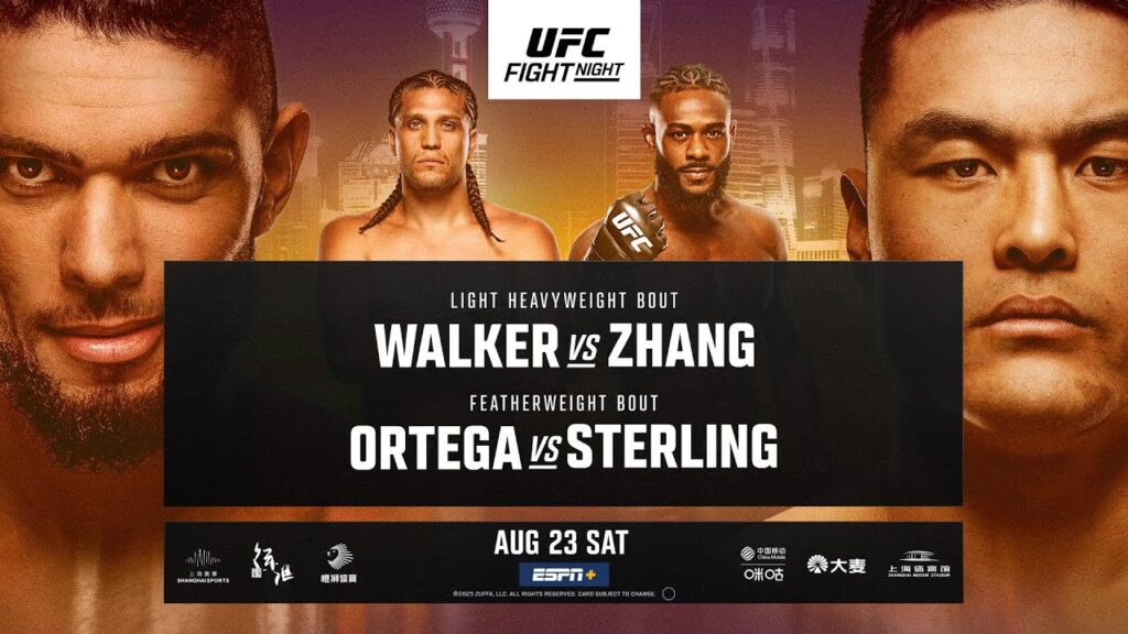 UFC Shanghai: Walker vs. Mingyang - August 23rd | Fight Promo