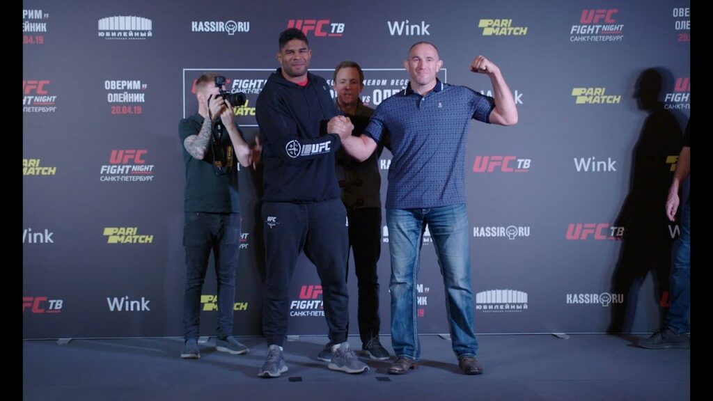 UFC St. Petersburg: Media Day Faceoffs