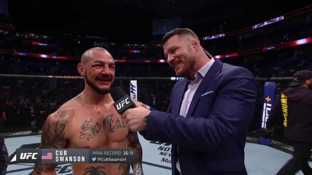 UFC Tampa: Cub Swanson Octagon Interview