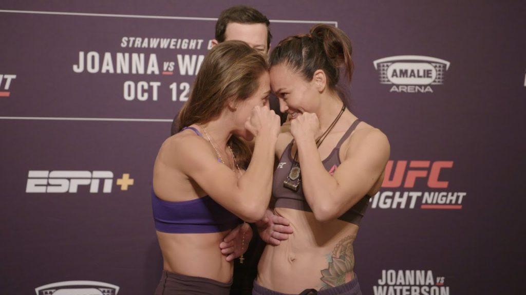 UFC Tampa: Weigh-in Faceoffs