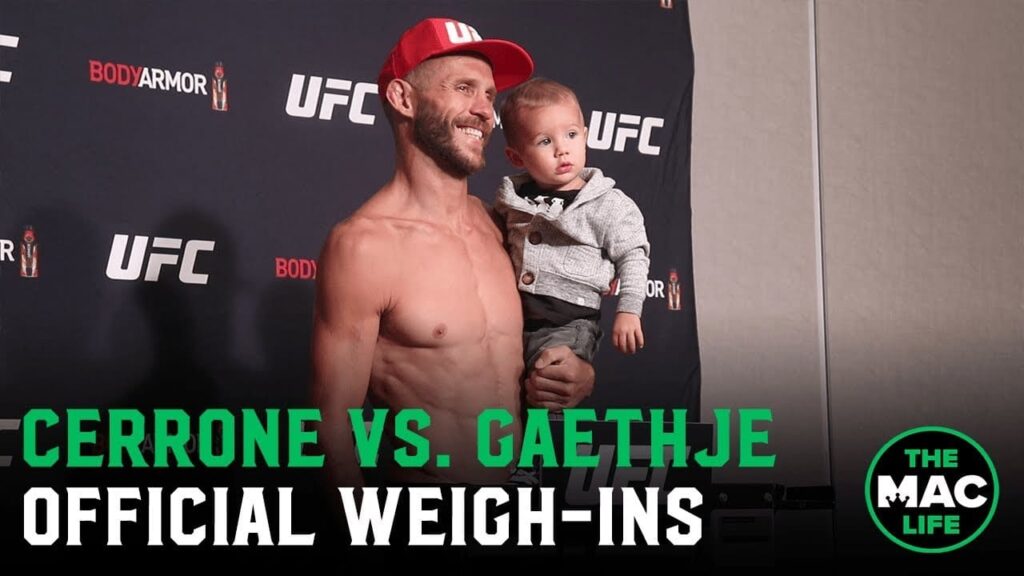 UFC Vancouver Official Weigh-Ins: Main Card