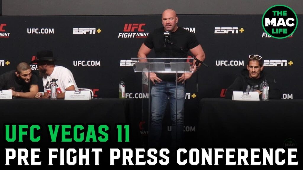 UFC Vegas 11: Pre-Fight Press Conference (Full)