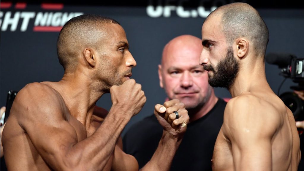 UFC Vegas 35: Weigh-in Faceoffs