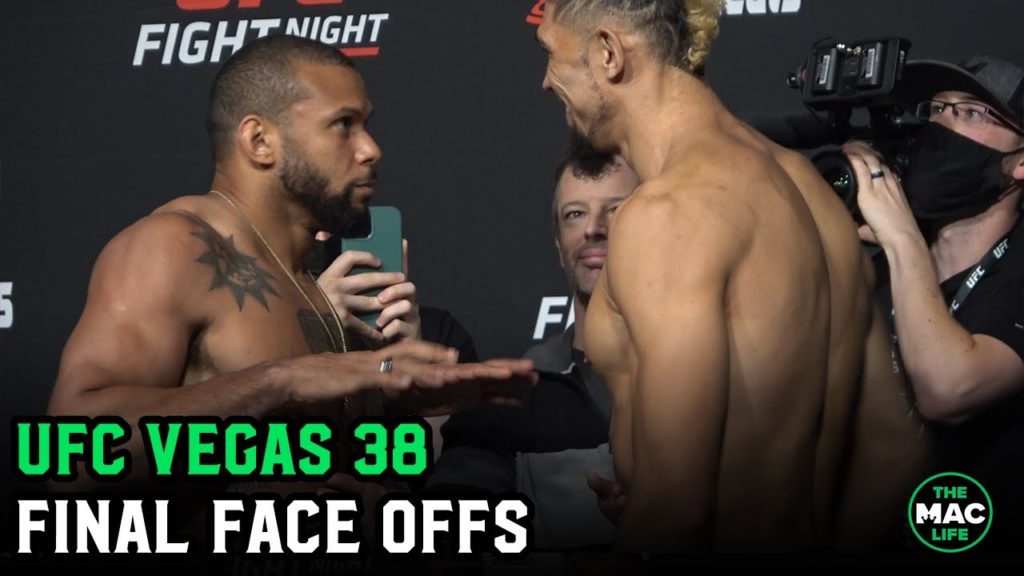 UFC Vegas 38 Final Face-Offs: Thiago Santos doesn’t find Johnny Walker’s heavy breathing scary