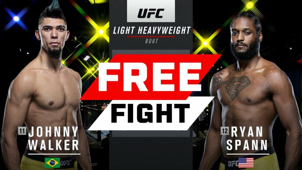 UFC Vegas 48 Free Fight: Johnny Walker vs Ryan Spann