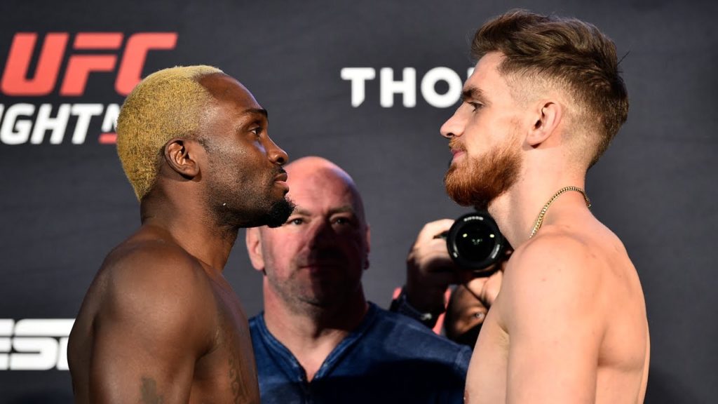 UFC Vegas 5: Weigh-in Faceoffs