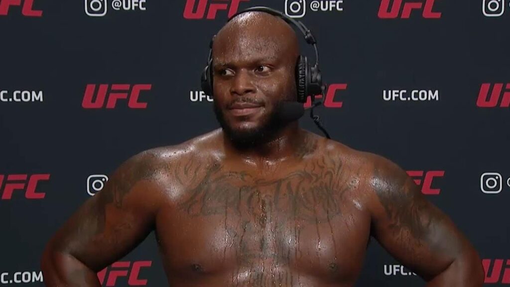 UFC Vegas 6: Derrick Lewis Interview after KO win